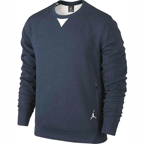 JORDAN Long Sleeve Polar Crew Sweatshirt - Picture 1 of 12